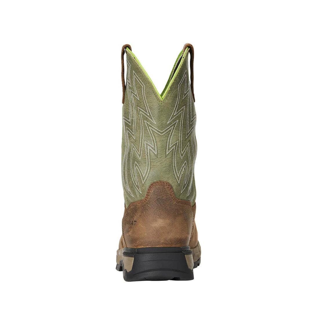 Ariat Rebar Flex Composite-Toe Waterproof Pull-On Western Work Boot Upper