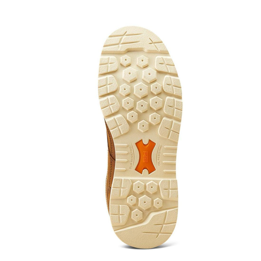 Ariat Rebar Lift Soft-Toe Chukka Boot Distressed Brown Sole