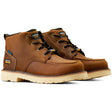 Ariat Rebar Lift Soft-Toe Waterproof Chukka Boot Distressed Brown Profile