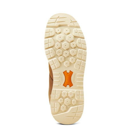 Ariat Rebar Lift Soft-Toe Waterproof Chukka Boot Distressed Brown Sole