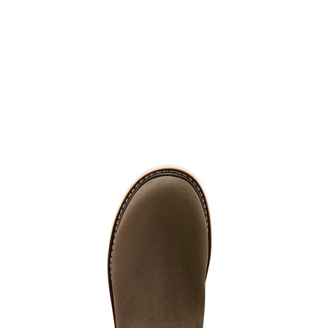 Ariat Rebar Wedge Chelsea Women's Waterproof Composite Toe Work Boot - Grey Upper