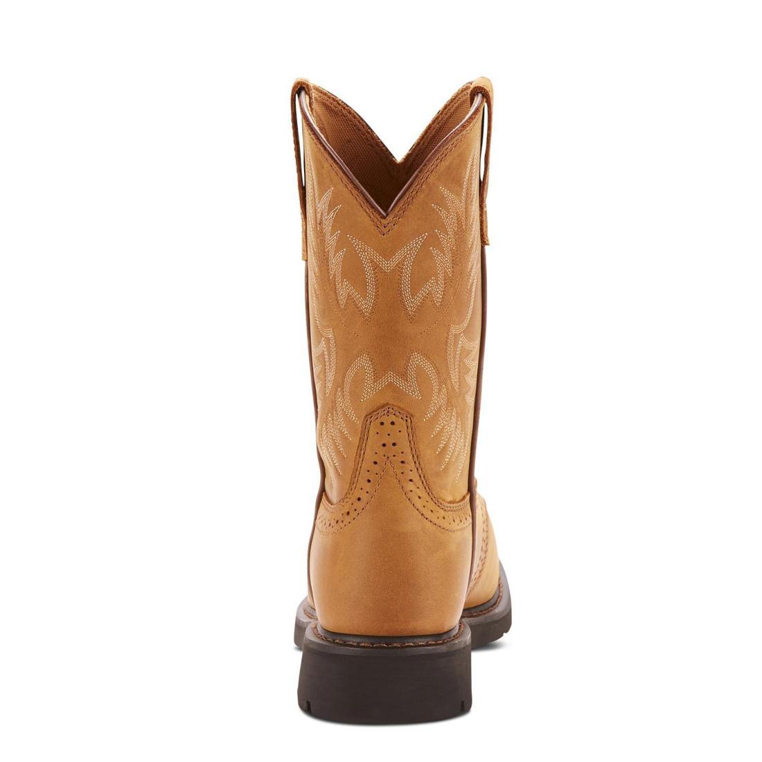 Ariat Sierra Saddle Soft-Toe Boot Aged Bark Upper