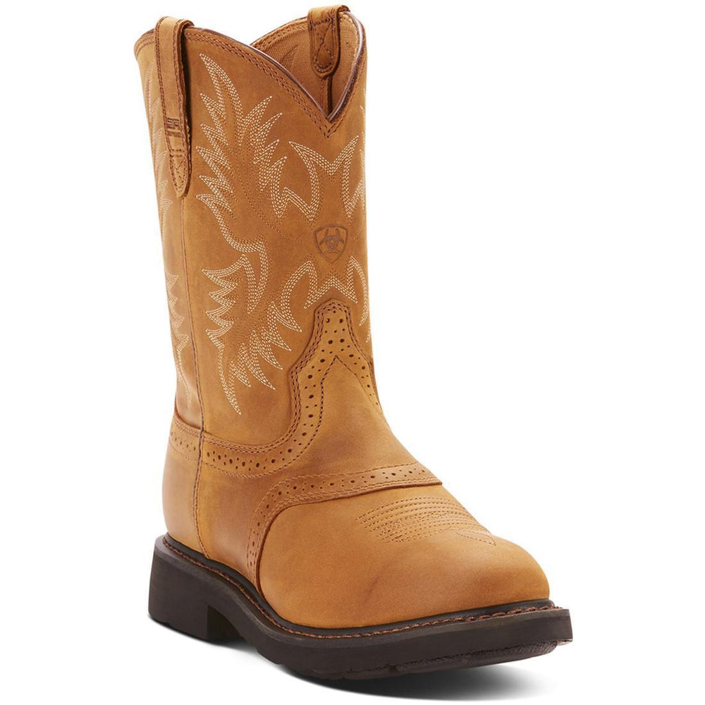 Ariat Sierra Saddle Soft-Toe Boot Aged Bark Profile