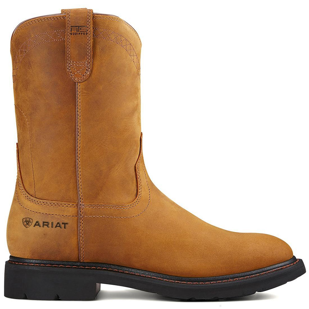 Ariat Sierra Soft-Toe Boot Aged Bark Profile