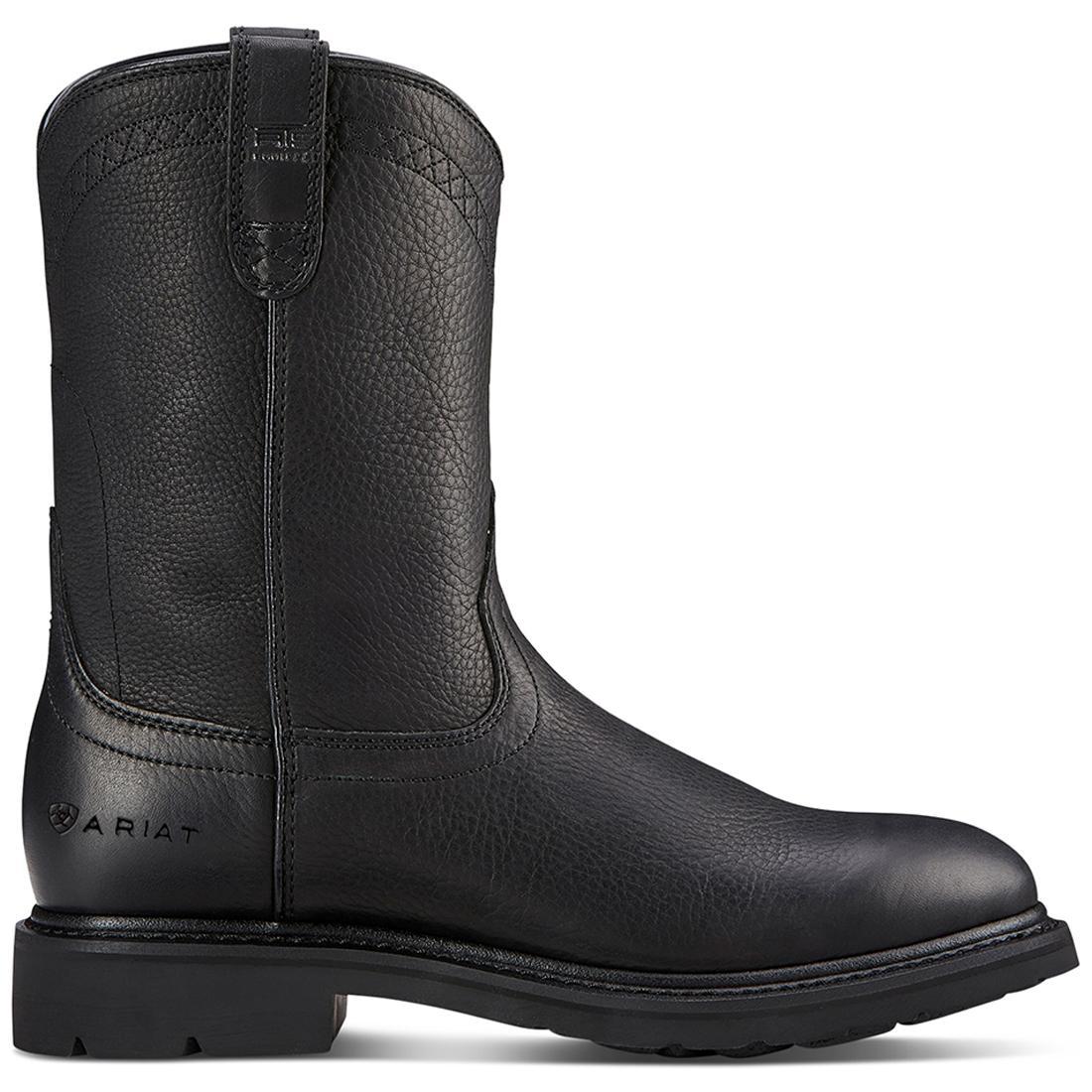 Ariat Sierra Soft-Toe Boot Black Profile