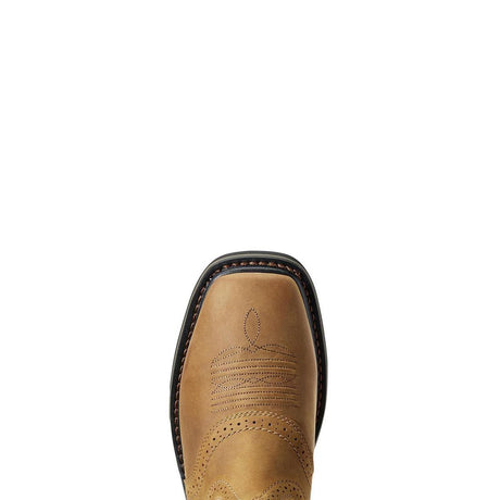 Ariat Sierra Soft-Toe Wide Square Toe Boot Aged Bark Sole