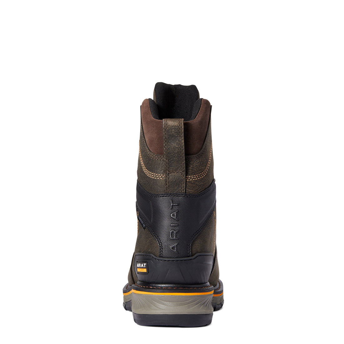 Ariat Stump Jumper CSA Glacier Grip 8 Inch Composite-Toe Waterproof 600g Work Boot Iron Coffee Upper