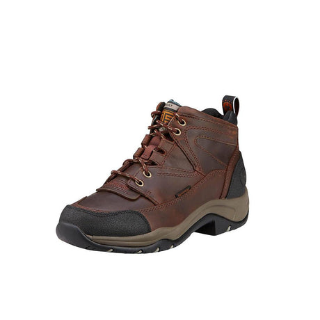 Ariat Terrain Soft-Toe Waterproof Boot Copper Brown Medial