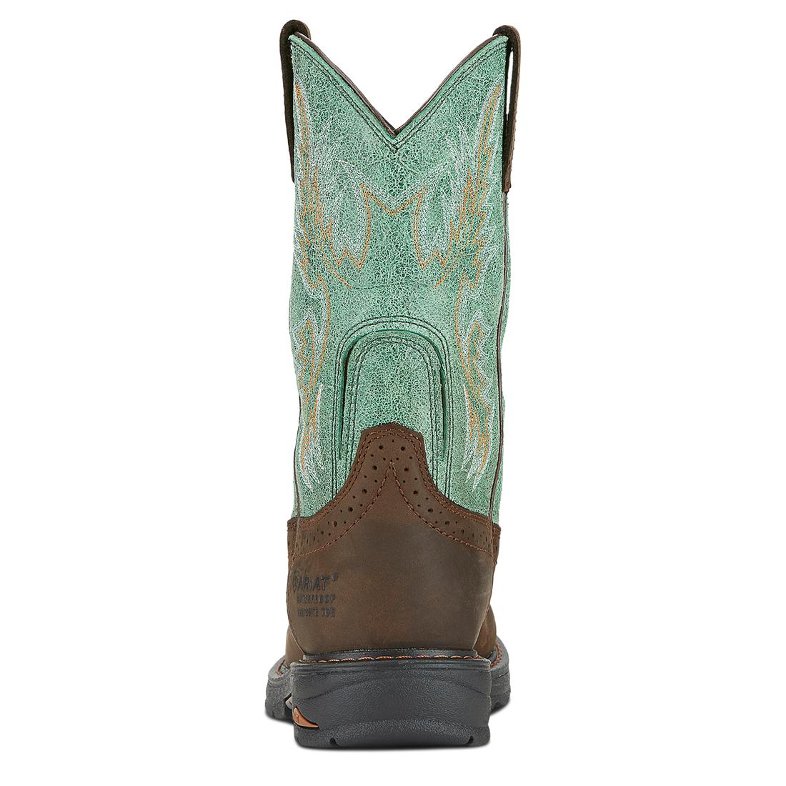 Ariat Tracey Women's Waterproof Composite Toe Work Boot - Brown Sole