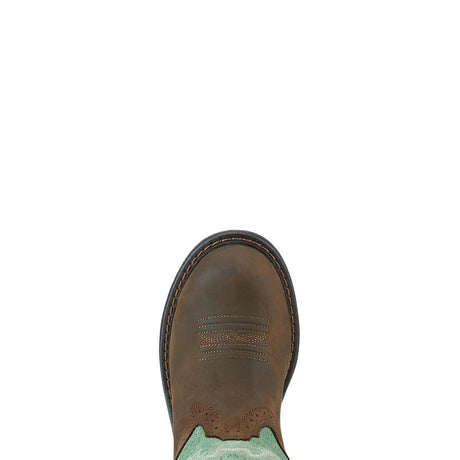 Ariat Tracey Women's Waterproof Composite Toe Work Boot - Brown Medial