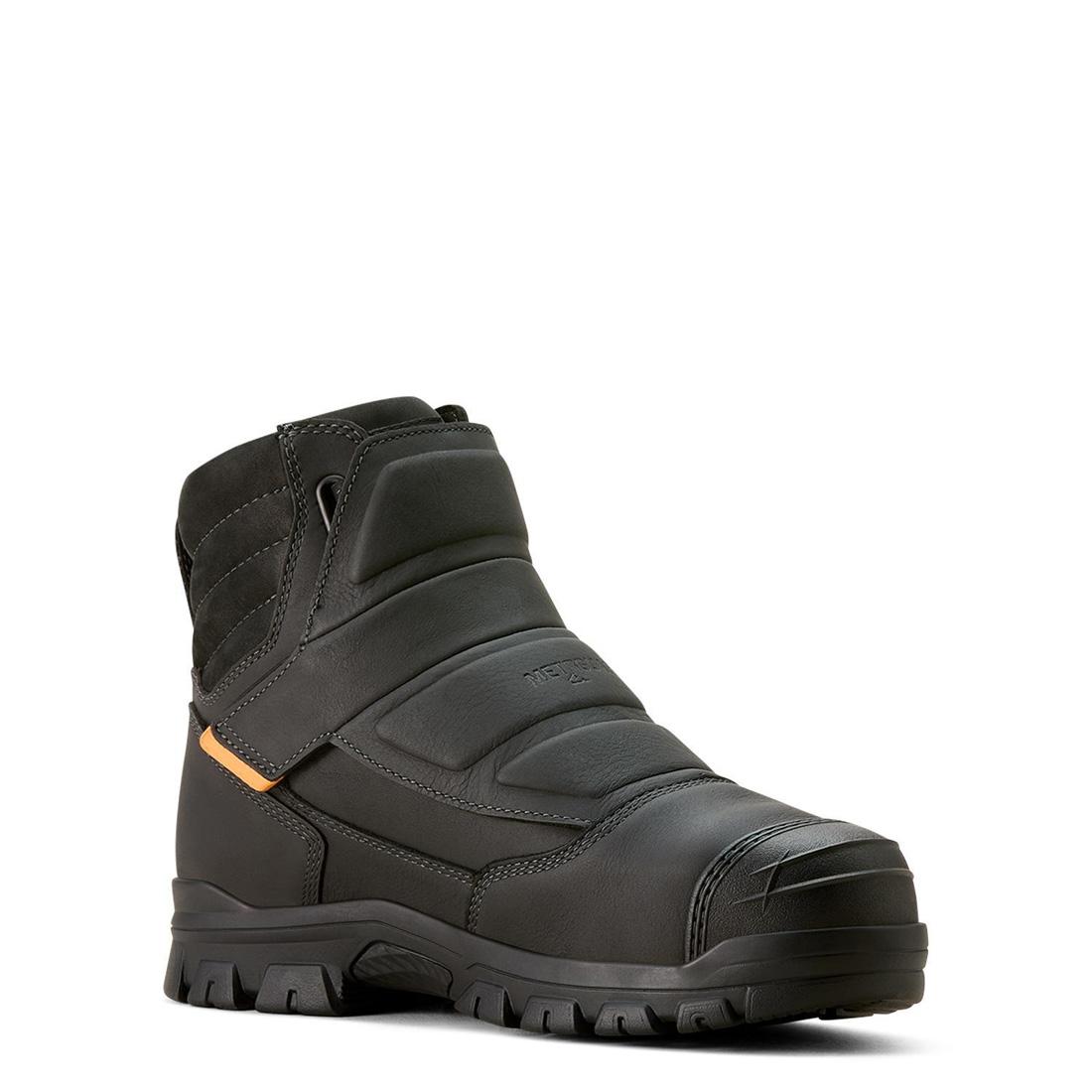 Ariat Treadfast Temper 6" CSA MetGuard WP Steel-Toe Work Boot Black Medial