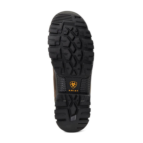 Ariat Treadfast 6" Steel-Toe Waterproof Work Boot Brown Sole