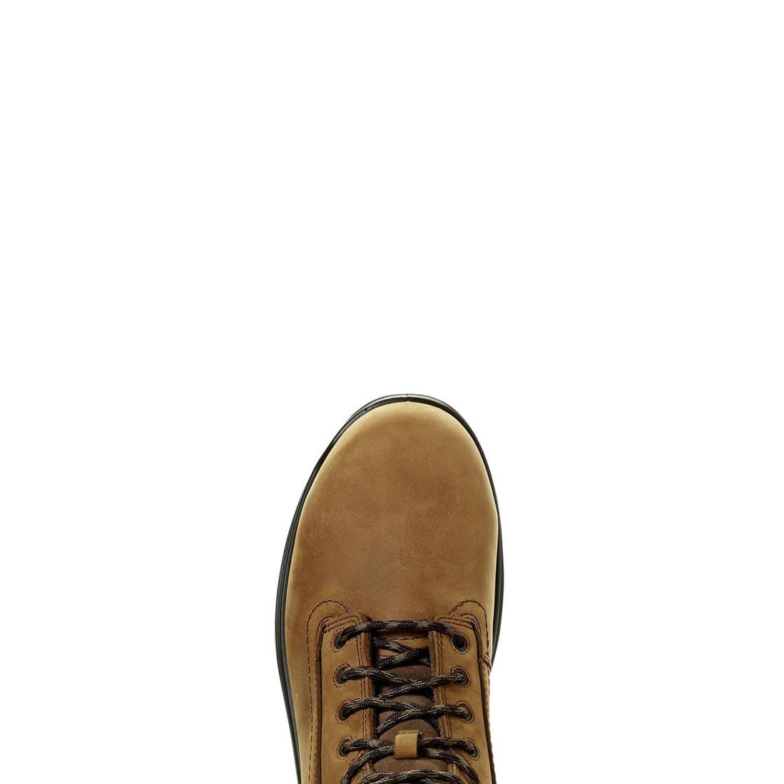 Ariat Turbo 6 inch Soft-Toe Waterproof Boot Aged Bark Upper