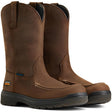 Ariat Turbo Soft-Toe Waterproof Moc Toe Work Boot Mocha Profile