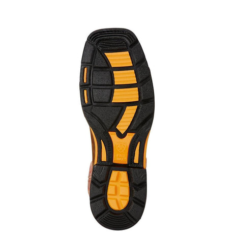 Ariat WorkHog Composite-Toe CSA Wide Square Toe Work Boot Dark Earth Medial