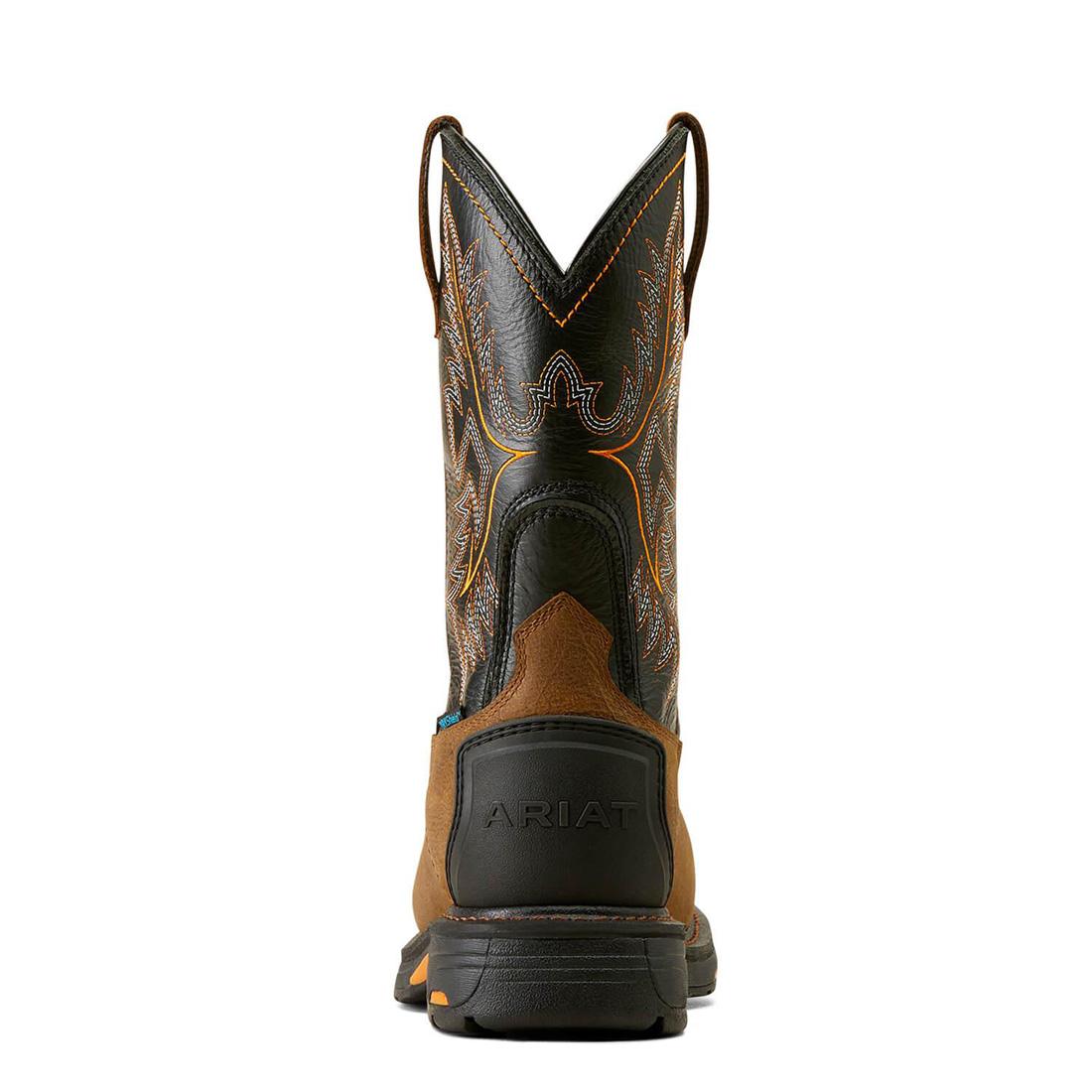 Ariat WorkHog Composite-Toe CSA XTR Waterproof Work Boot Rye Brown Upper