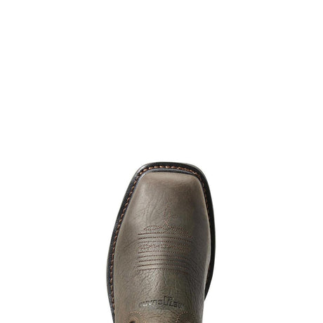 Ariat WorkHog Composite-Toe Waterproof MetGuard Wide Square Toe Work Boot Bruin Brown Sole