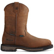 Ariat WorkHog Composite-Toe Waterproof Wellington Work Boot Brown Profile