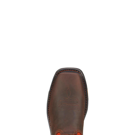 Ariat WorkHog Soft-Toe Wide Square Toe Boot Dark Earth Sole