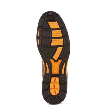 Ariat WorkHog Soft-Toe Waterproof Boot Oily Distressed Brown Sole