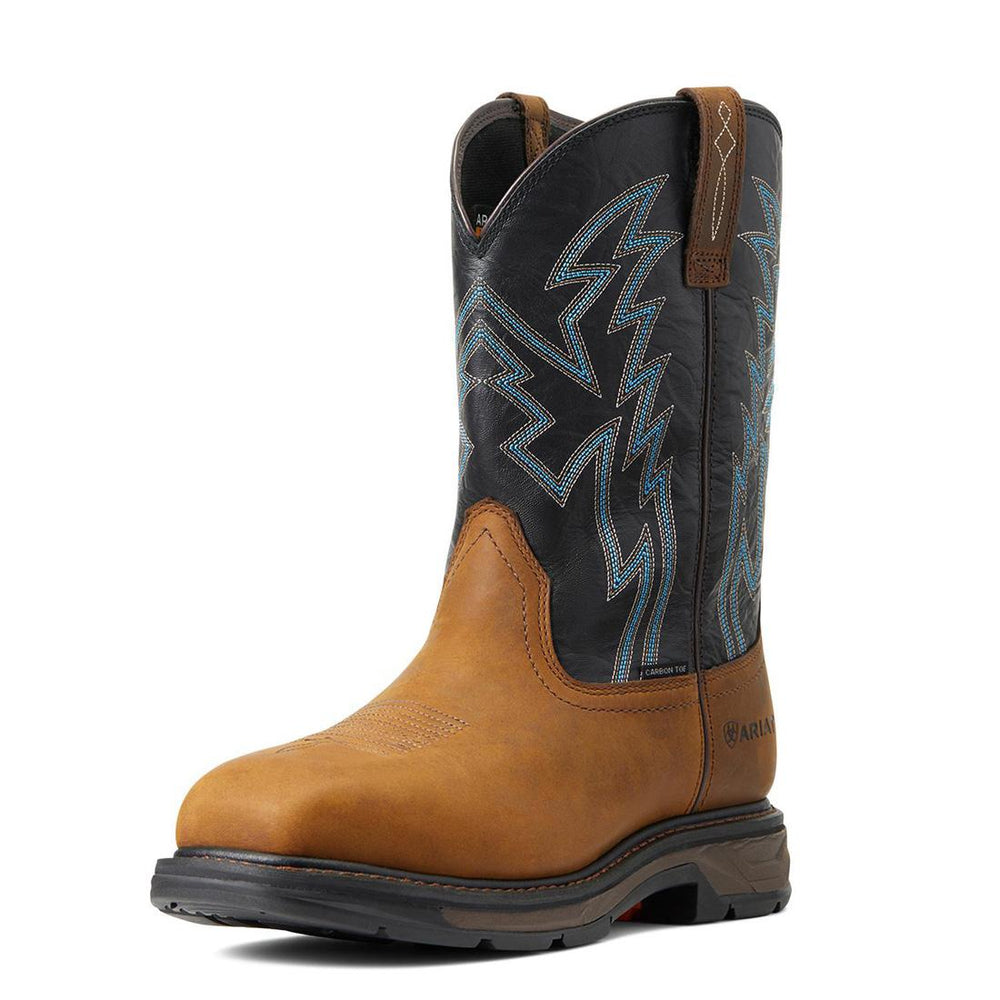 Ariat WorkHog XT BOA Carbon-Toe Work Boot Dark Earth Heel