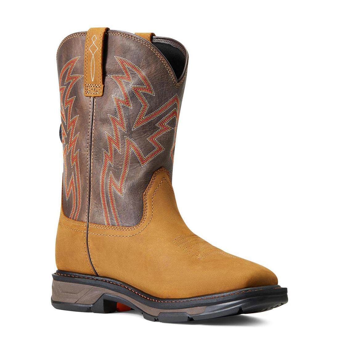 Ariat WorkHog XT BOA Soft-Toe Waterproof Boot Aged Bark Profile