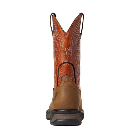 Ariat WorkHog XT Cottonwood Carbon Toe Work Boot Dark Earth Upper