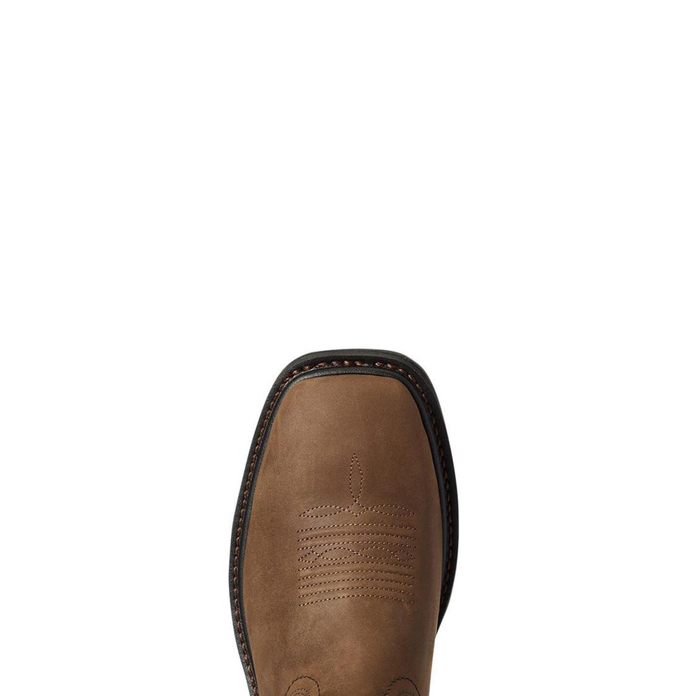 Ariat WorkHog XT Cottonwood Work Boot Distressed Brown Sole