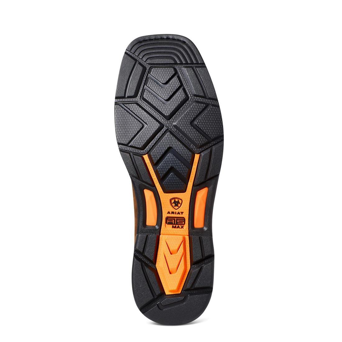 Ariat WorkHog XT Patriot Waterproof Carbon Toe Work Boot Distressed Brown Sole