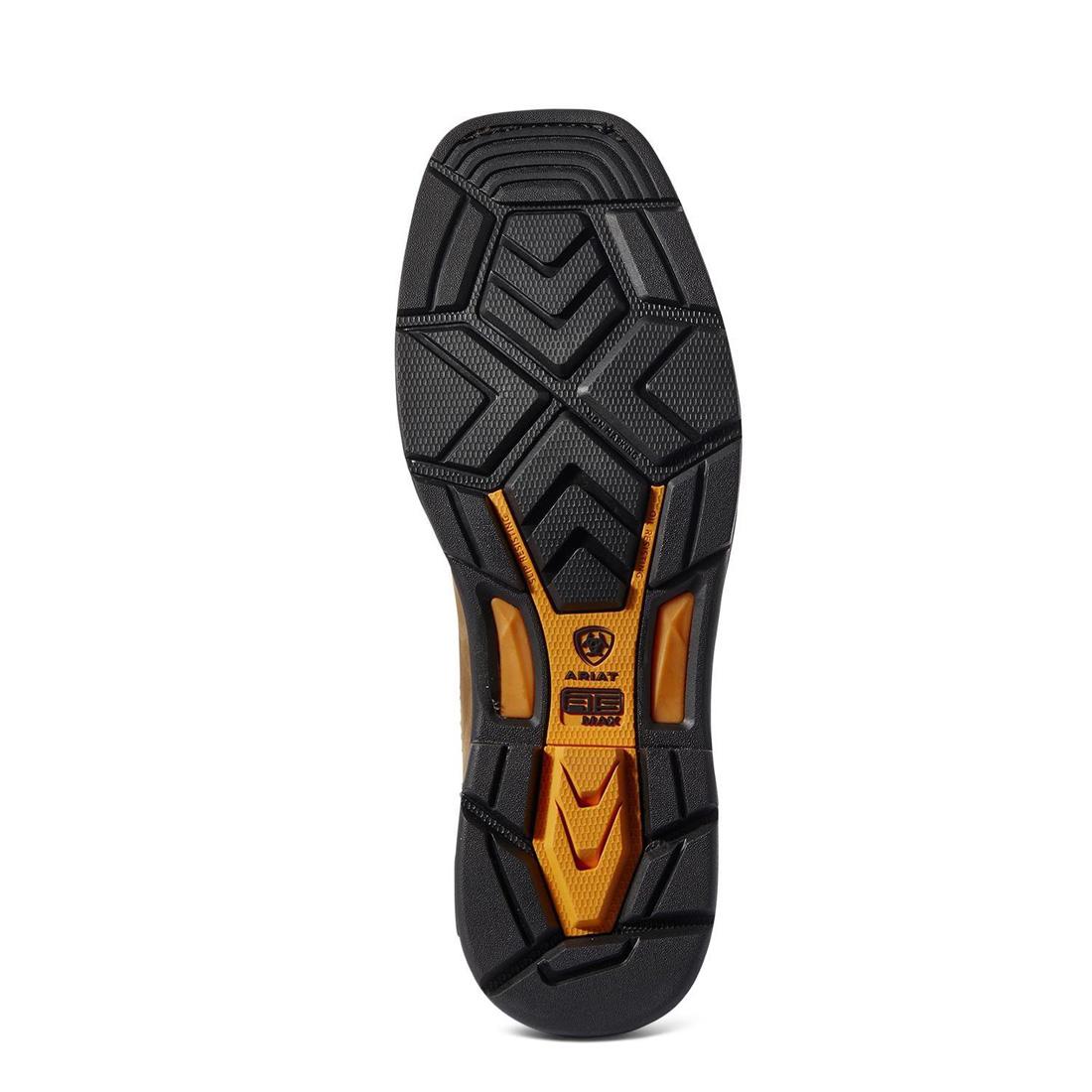 Ariat WorkHog XT Wide Square Toe Waterproof Carbon Toe Work Boot Distressed Brown Medial