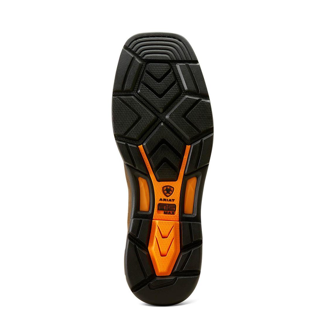 Ariat WorkHog XT VentTEK Waterproof Carbon-Toe Work Boot Iron Coffee Sole