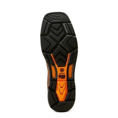 Ariat WorkHog XT Wellington Waterproof Carbon-Toe Work Boot Distressed Brown Sole