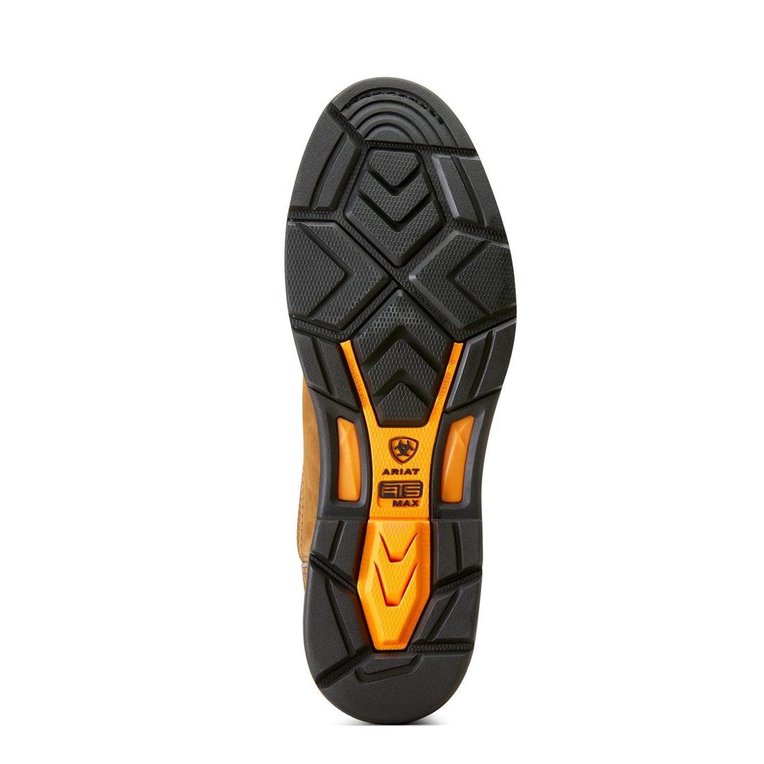 Ariat WorkHog XT Waterproof Carbon Toe Work Boot Distressed Brown Medial