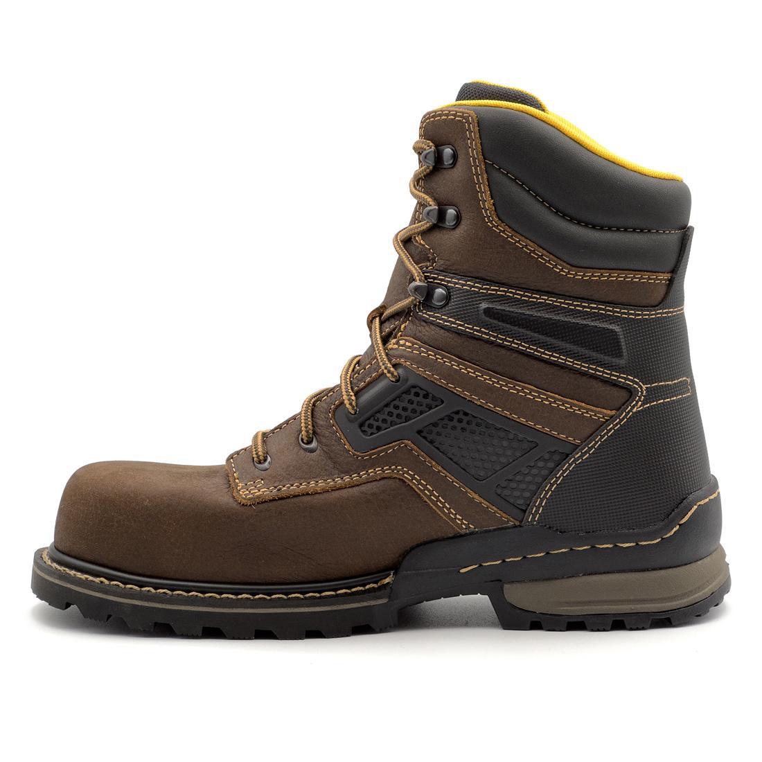 Avenger A-Max Dozer Waterproof Composite Toe 8" Boots - Brown A8710