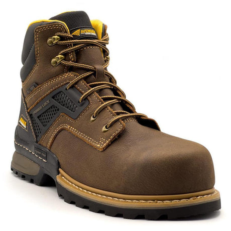 Avenger A-Max Dozer Waterproof Composite Toe Work Boots – Brown A8700 Medial Image