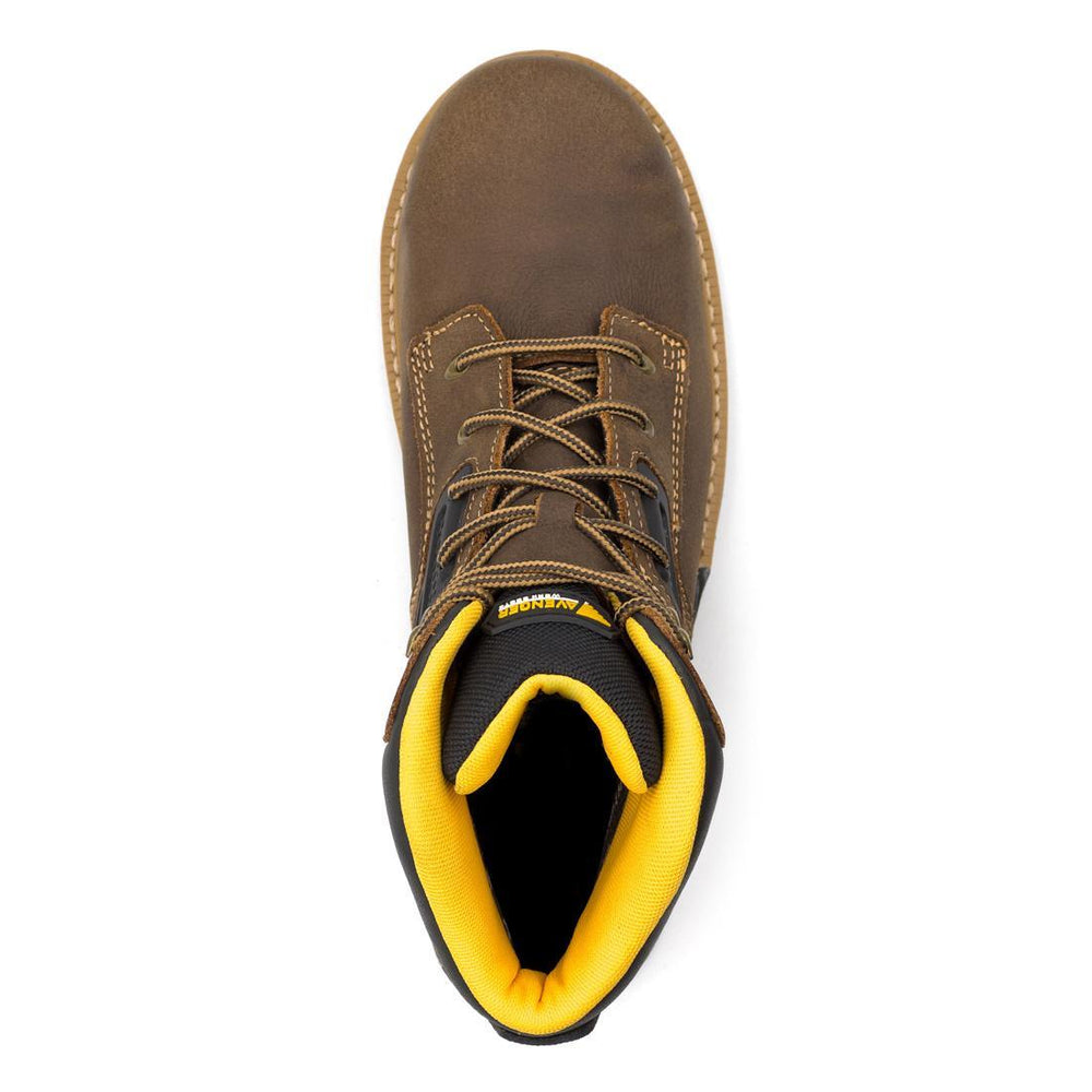 Avenger A-Max Dozer Waterproof Composite Toe Work Boots – Brown A8700