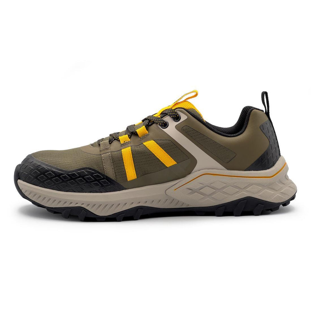 Avenger Aero Trail Composite Toe Work Shoes – Olive/Yellow A1222