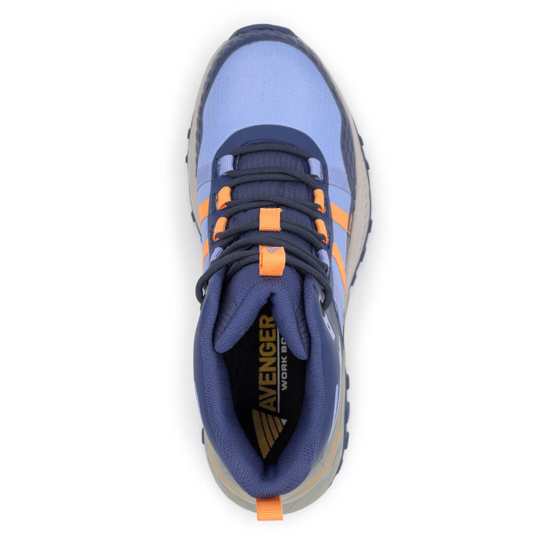 Avenger Aero Trail Mid Women's Waterproof Composite-Toe Work Boot Light Blue A8813