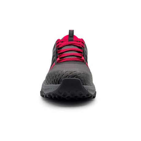 Avenger Aero Trail Women’s Composite Toe Work Shoes – Grey/Magenta A1250 Front Image