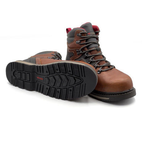 Avenger Blacksmith 6" Waterproof Aluminum Toe Work Boots – Med Brown A8815