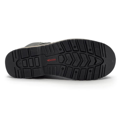 Avenger Blacksmith 6" Waterproof Met Guard Aluminum Toe Work Boots – Black A8816 Sole Image