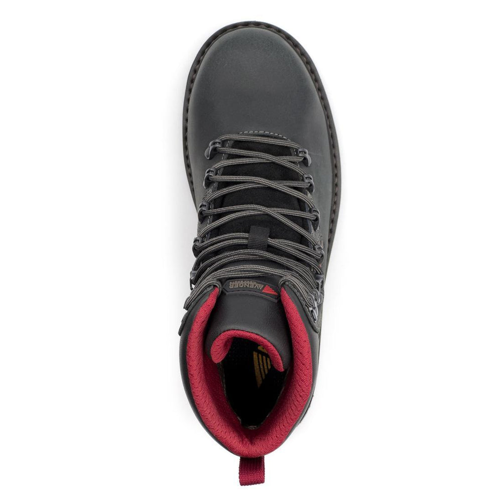 Avenger Blacksmith 6" Waterproof Met Guard Aluminum Toe Work Boots – Black A8816