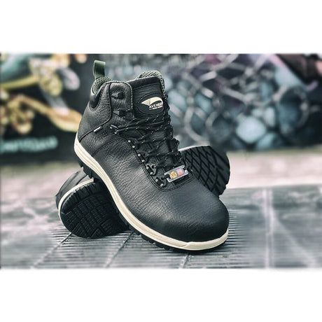 Avenger Breaker 6" Waterproof Puncture Resistant Composite Toe Work Boots – Black A7282