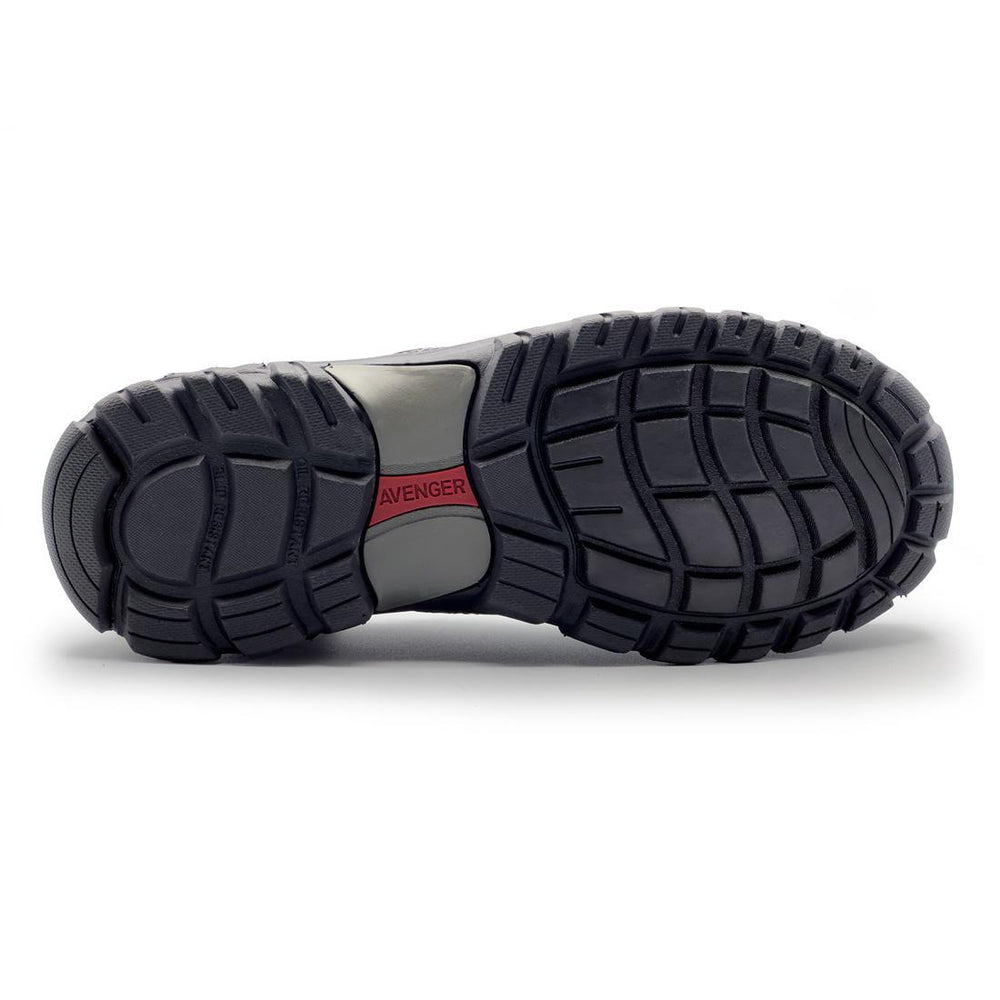 Avenger Flight Composite Toe SD10 Work Shoes – Black A7036 Sole Image