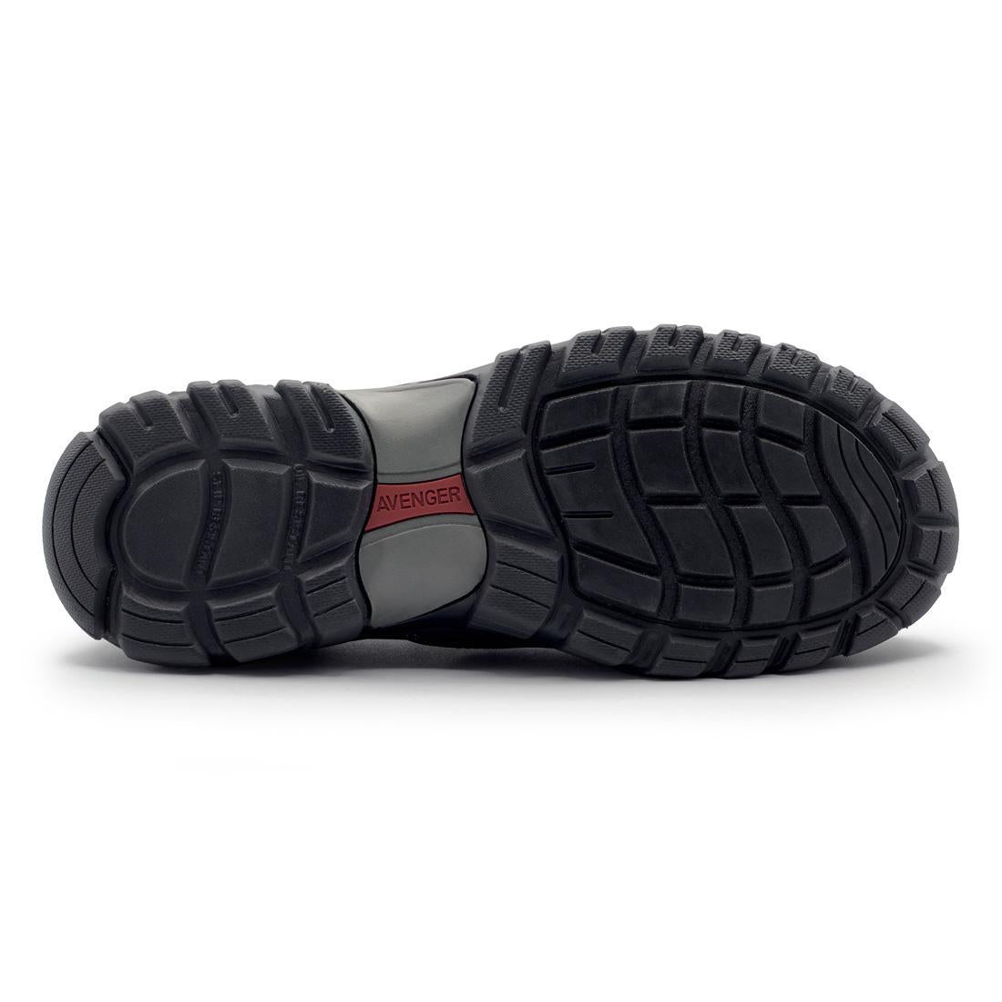 Avenger Flight Composite Toe SD10 Work Shoes – Brown A7035 Sole Image