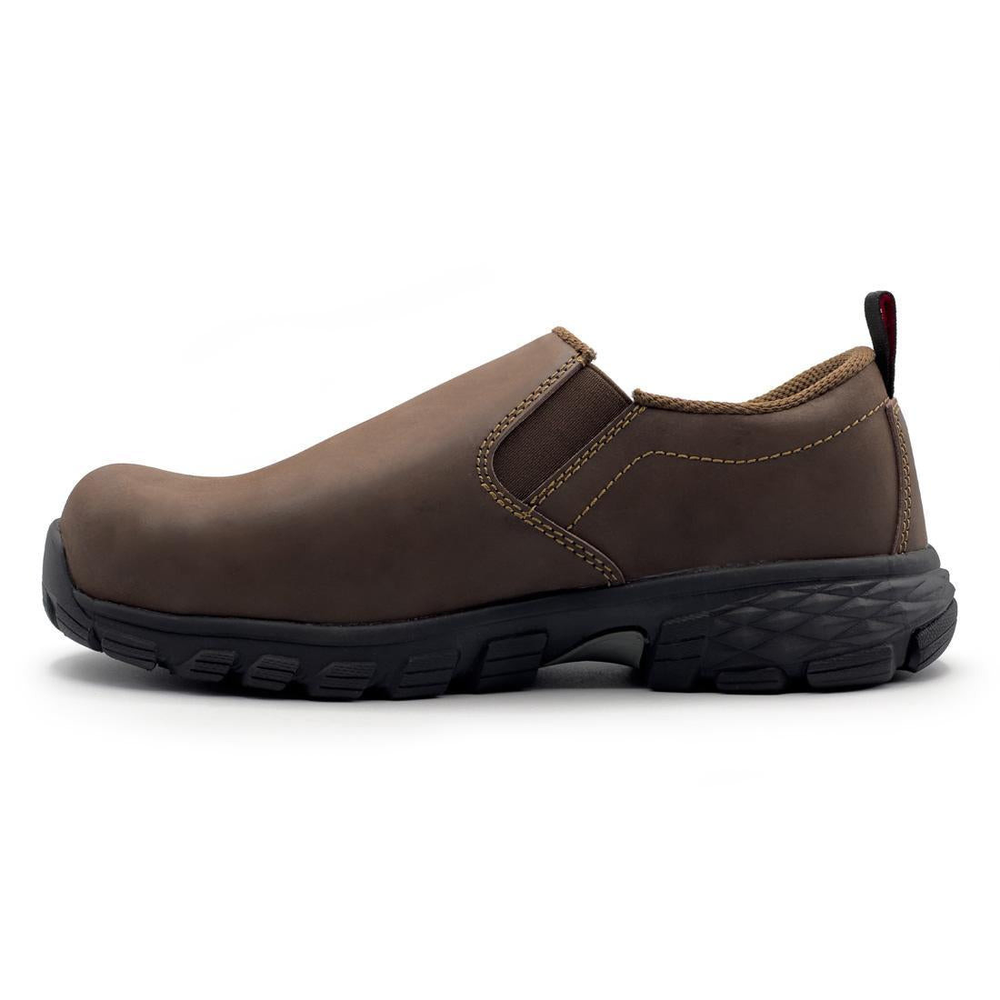 Avenger Flight Composite Toe SD10 Work Shoes – Brown A7035