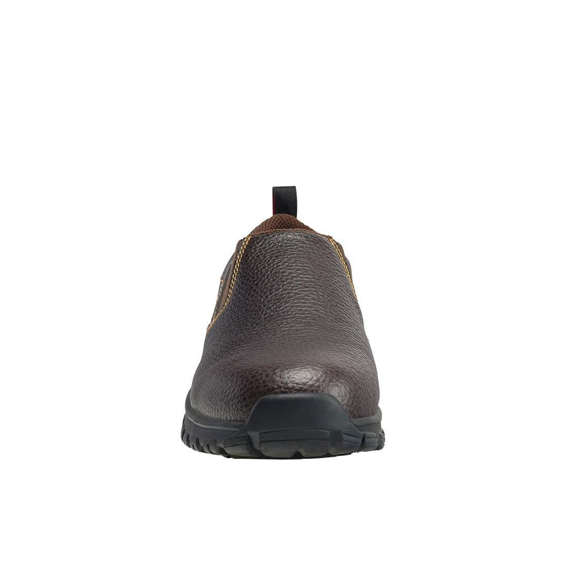 Avenger Flight SD10 Alloy Toe Slip-On Work Shoes – Brown A7000 Front Image