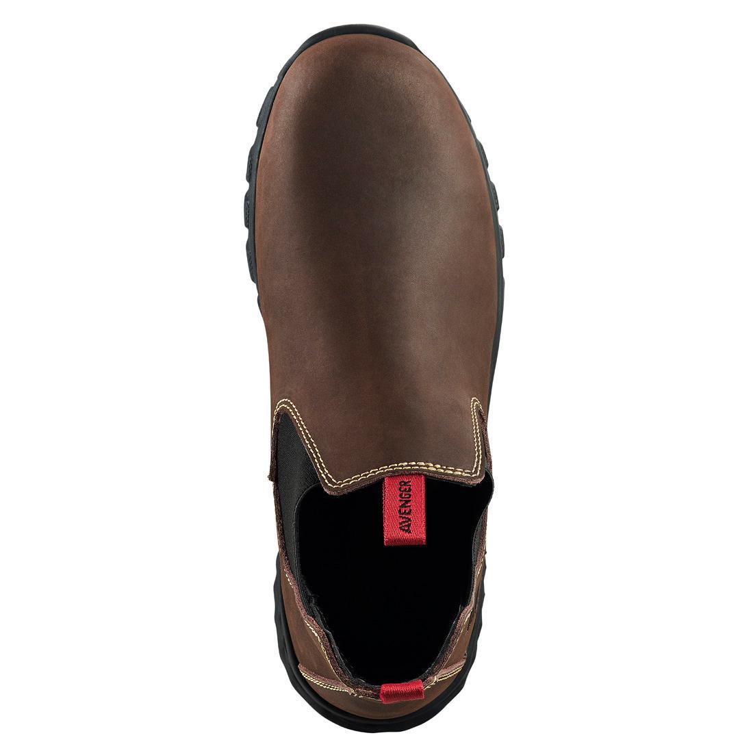 Avenger Flight Women’s Composite Toe SD10 Romeo Work Shoe – Brown A7040