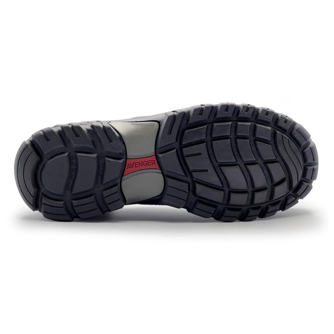 Avenger Flight Women’s Composite Toe SD10 Work Shoes – Black A7046 Sole Image