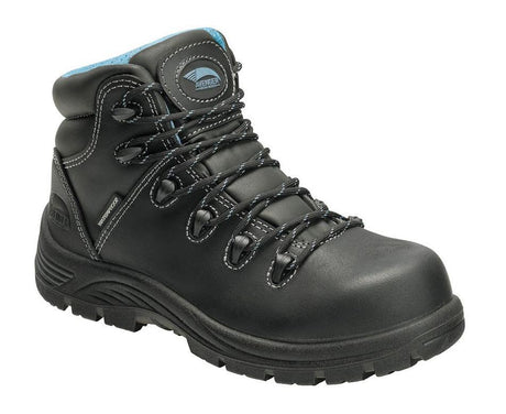 Avenger Framer Women’s Puncture Resistant Composite Toe Work Boots – Black A7127 Medial Image